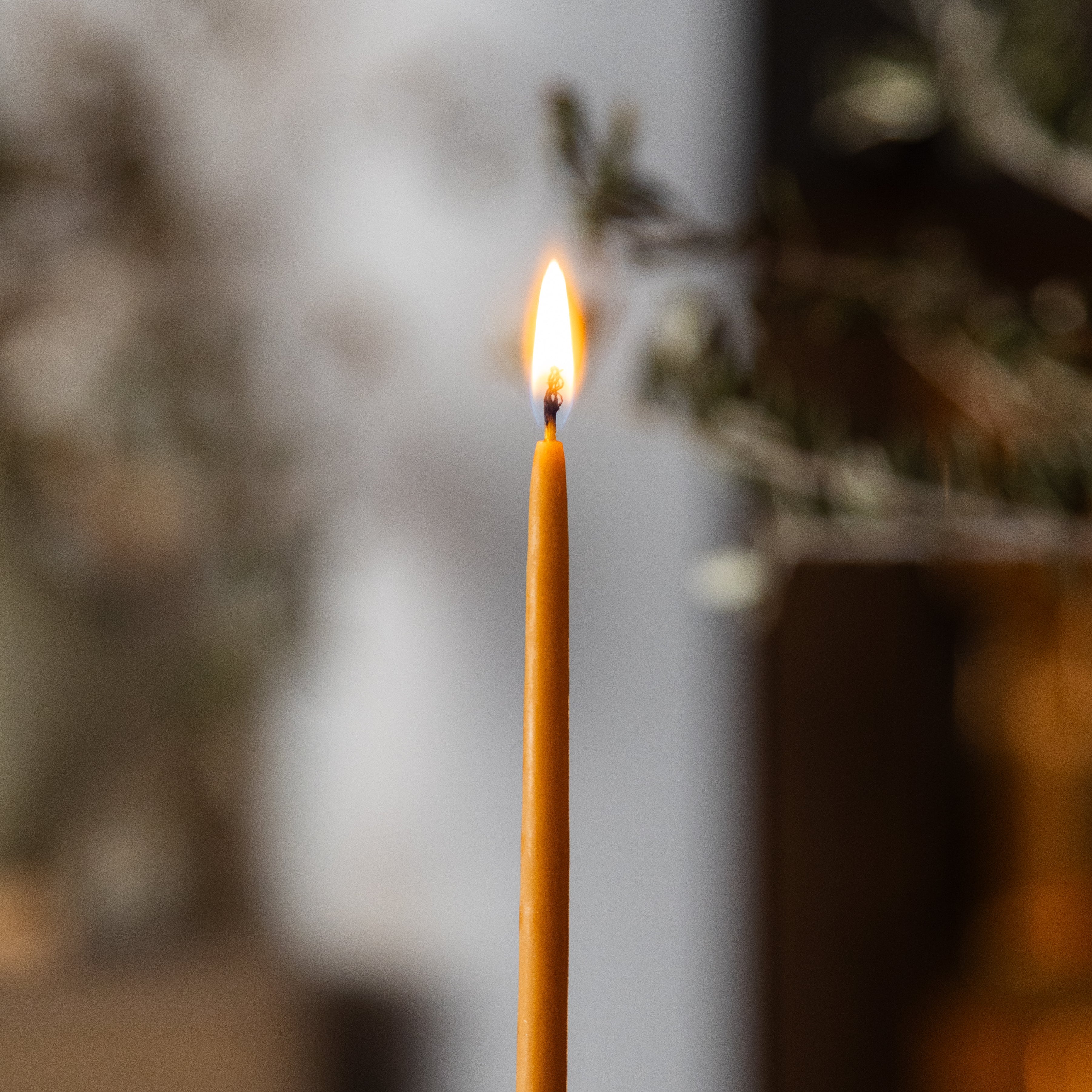 Melissa Beeswax Thin Tapers - Set of 15