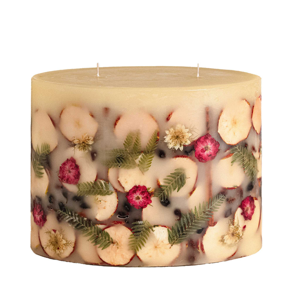 Spicy Apple Oval Botanical Candle