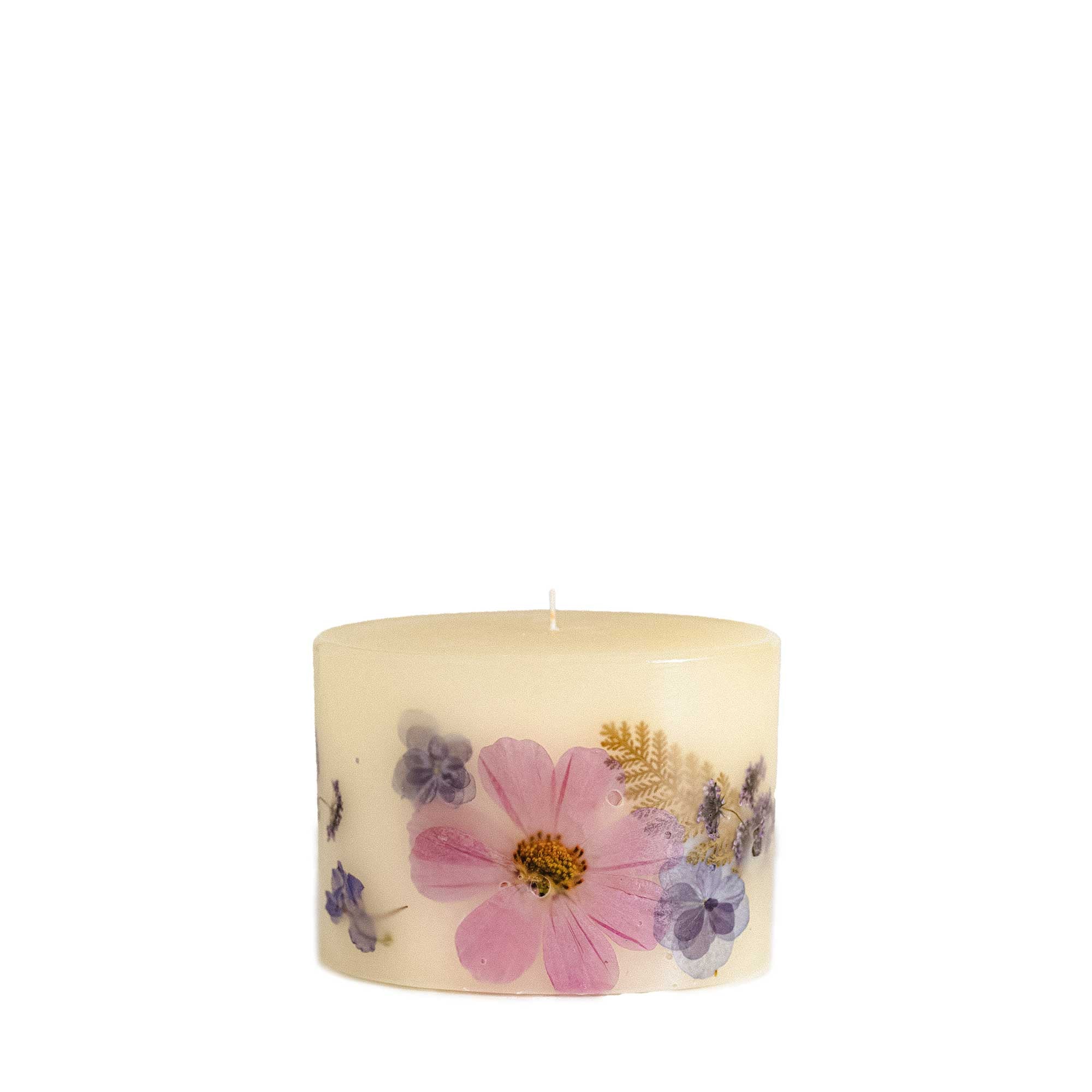 Roman Lavender Petite Oval Botanical Candle