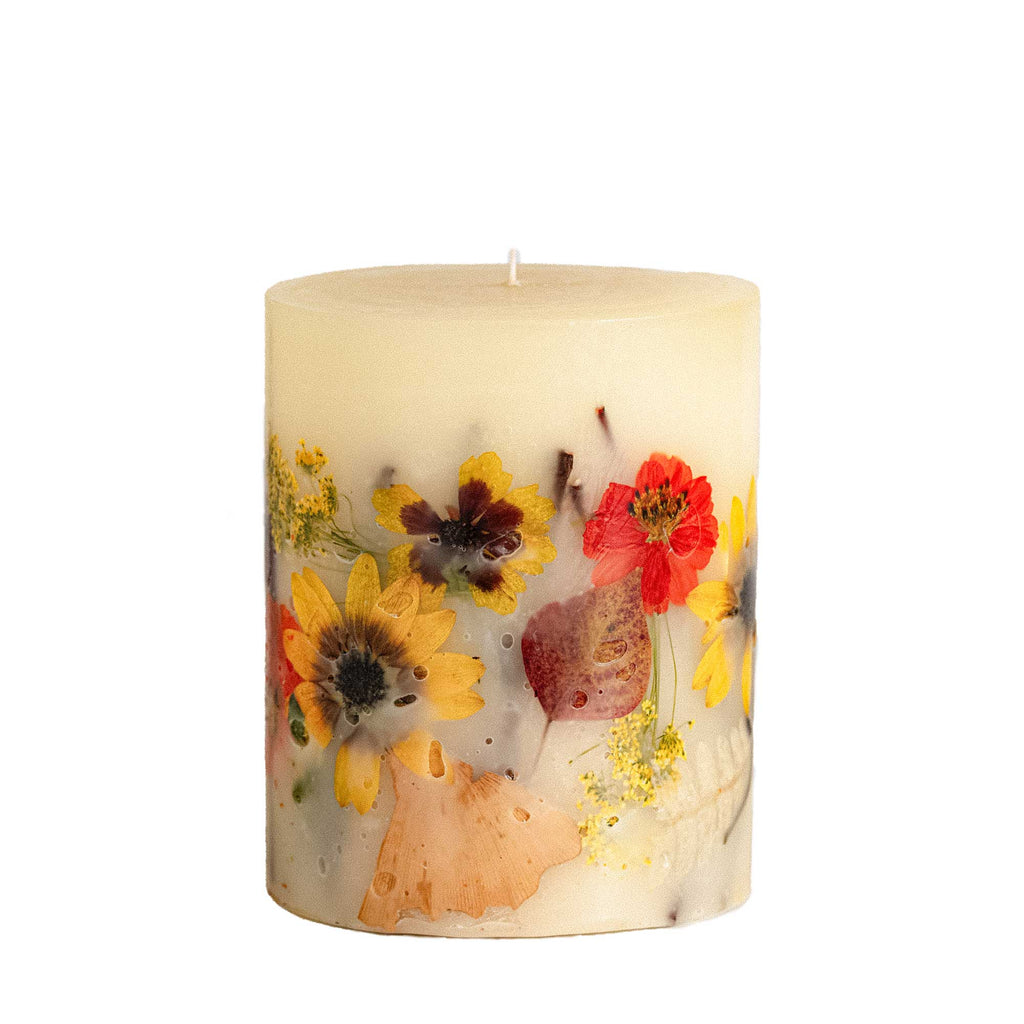 Honey Tobacco Small Round Botanical Candle