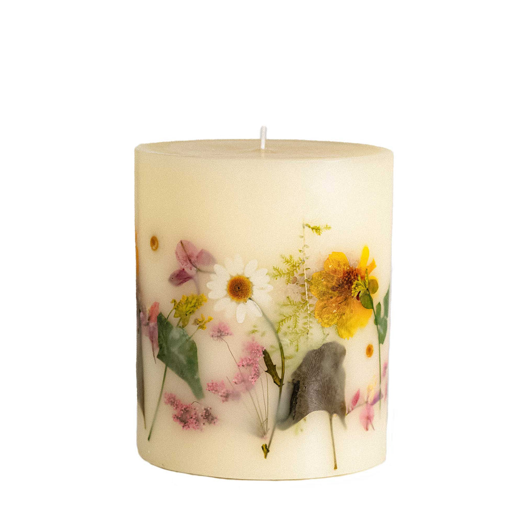 Lemon Blossom Small Round Botanical Candle