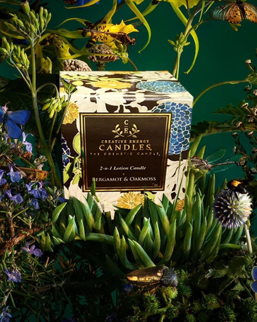 Bergamot & Oakmoss Soy Lotion Candle