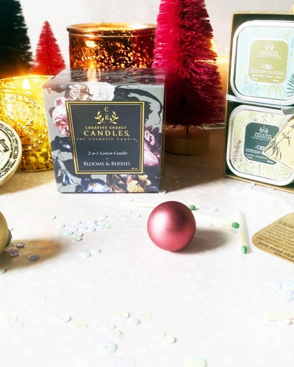 Blooms & Berries Soy Lotion Candle