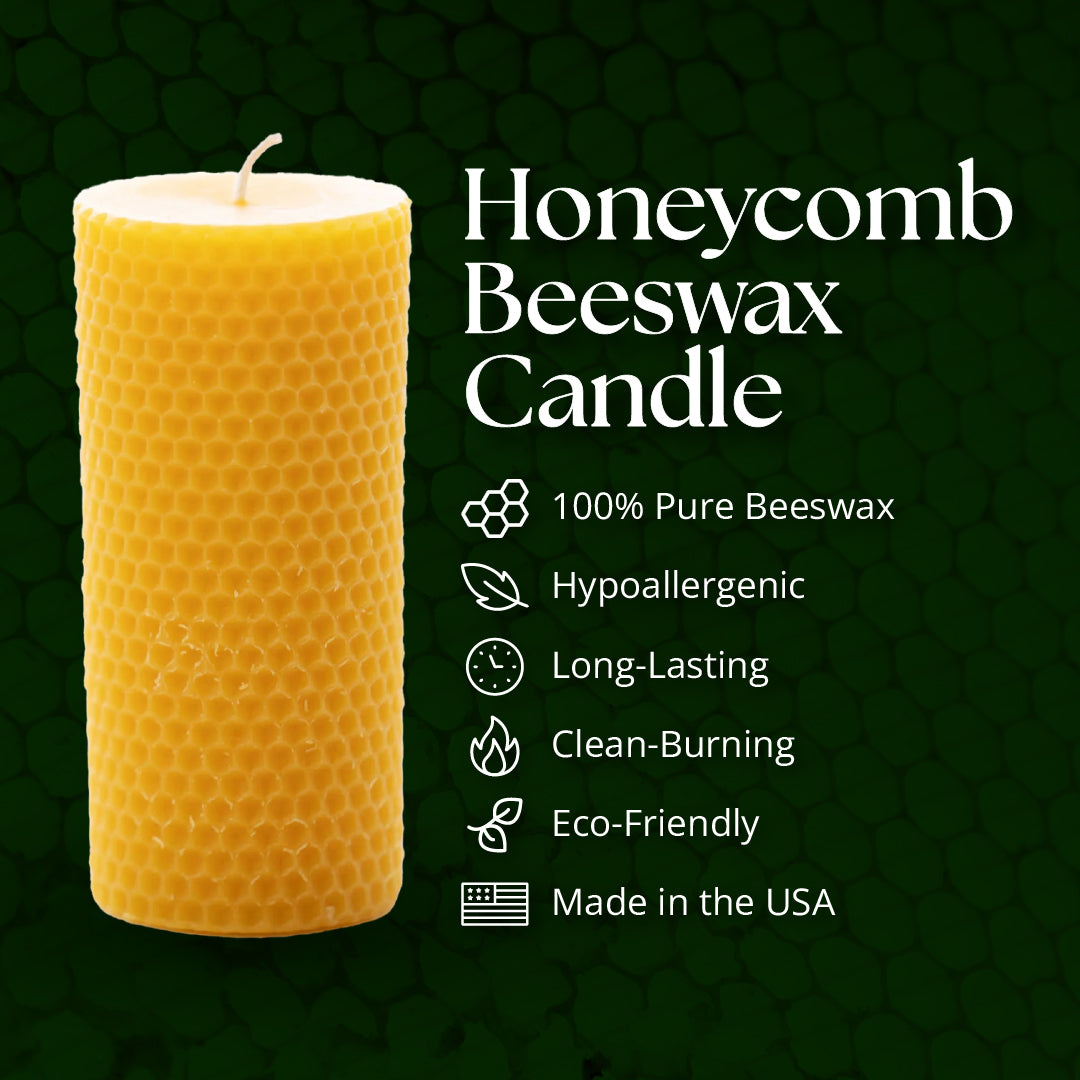 Beeswax Honeycomb Candle
