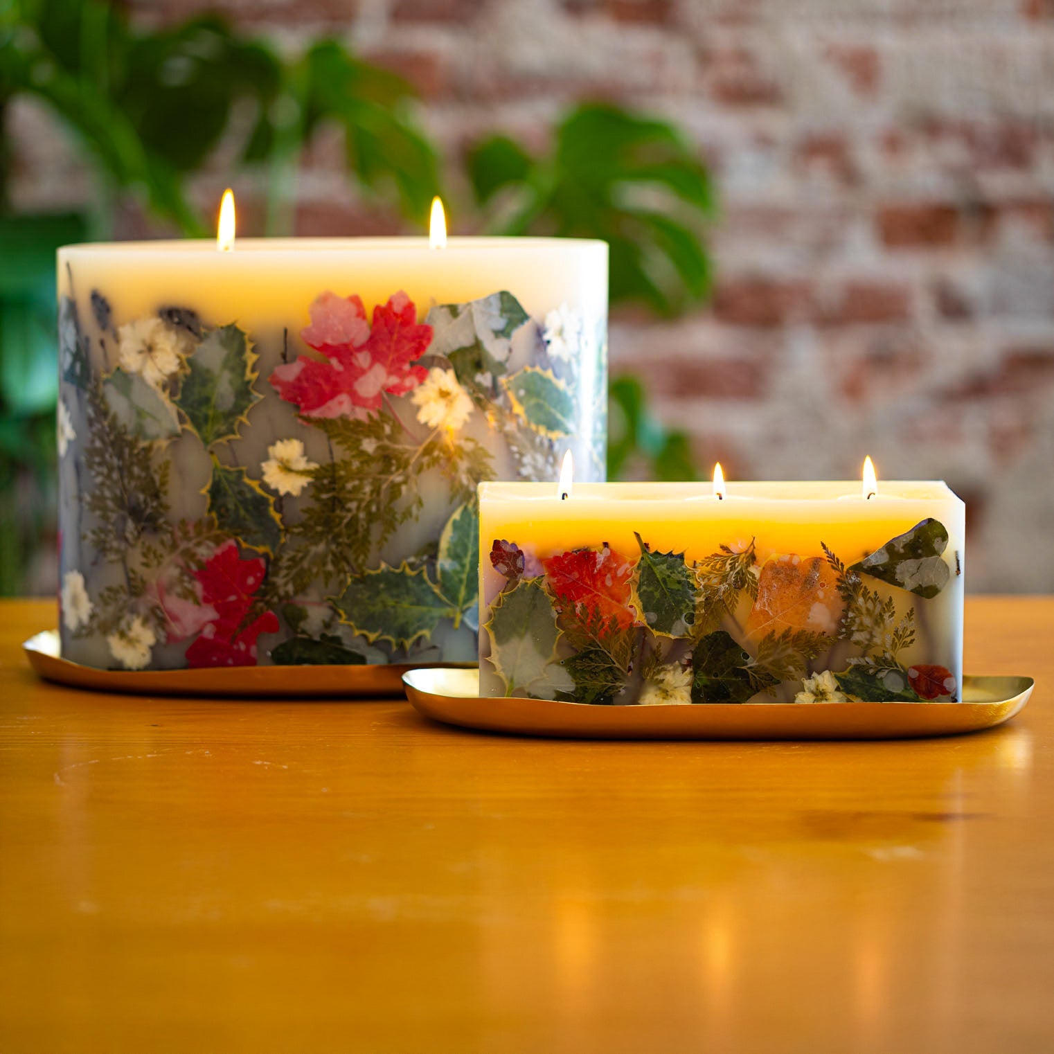 Forest Oval Botanical Candle