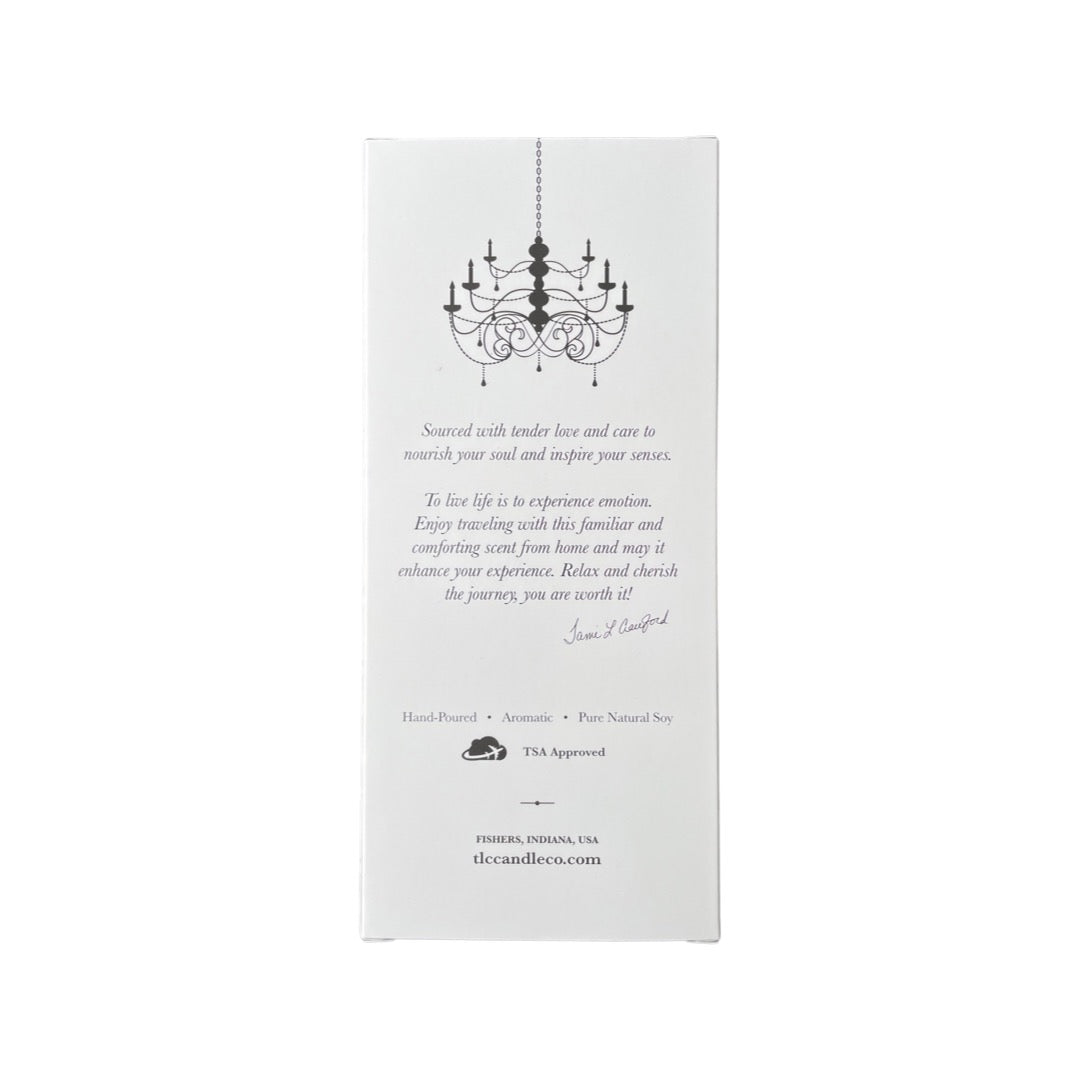 2oz Travel Candle with Matches - Gatherings