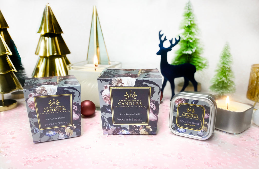 Blooms & Berries Soy Lotion Candle