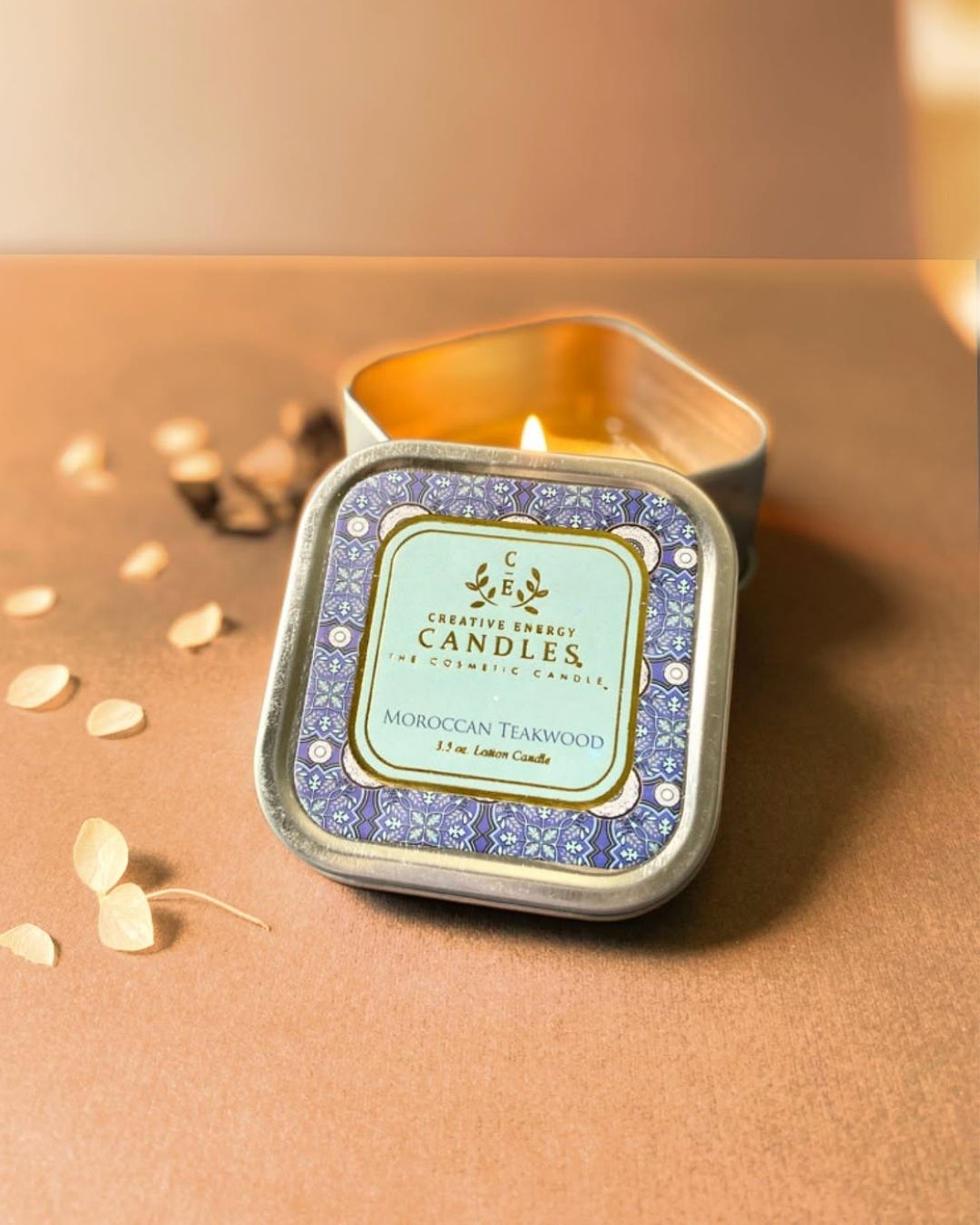 Moroccan Teakwood Soy Lotion Candle
