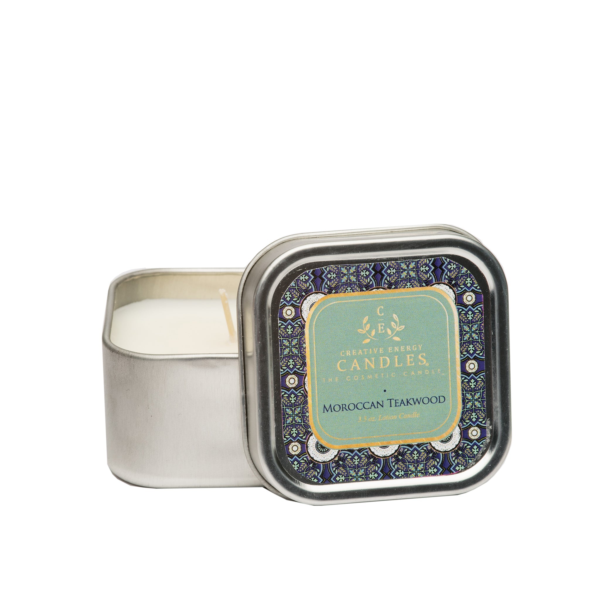 Moroccan Teakwood Soy Lotion Candle