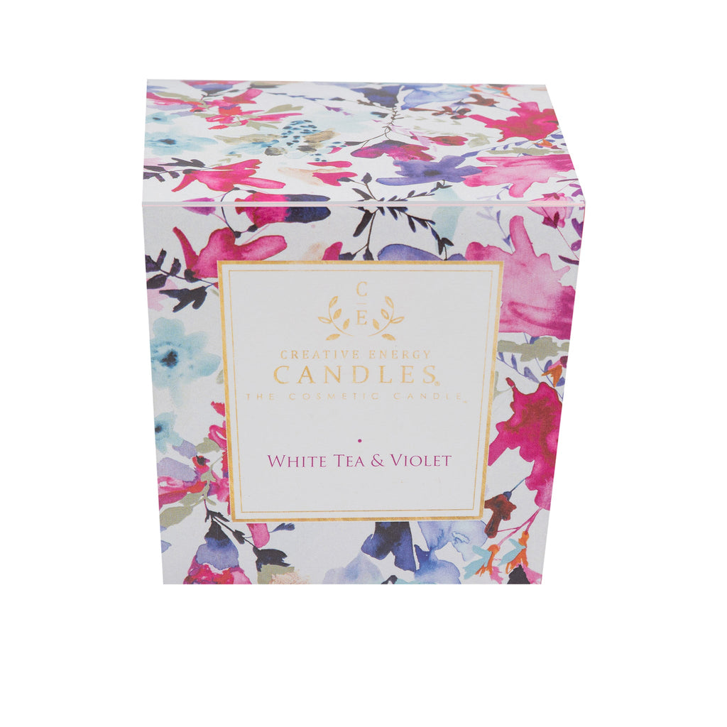 White Tea & Violet Soy Lotion Candle