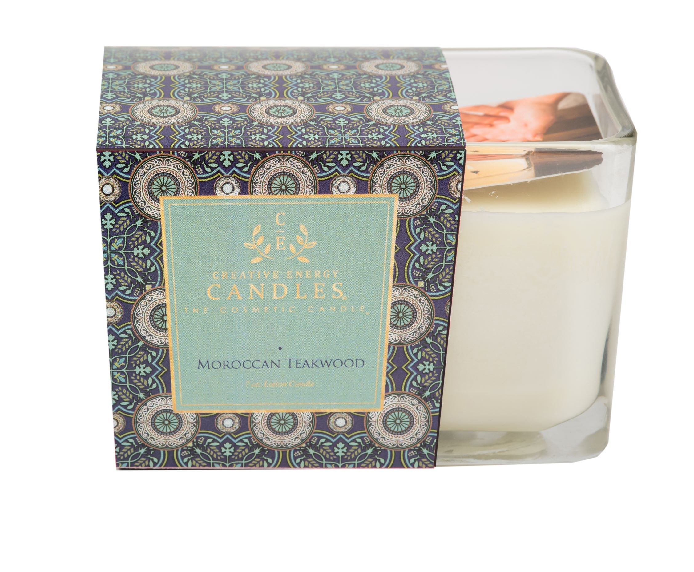 Moroccan Teakwood Soy Lotion Candle