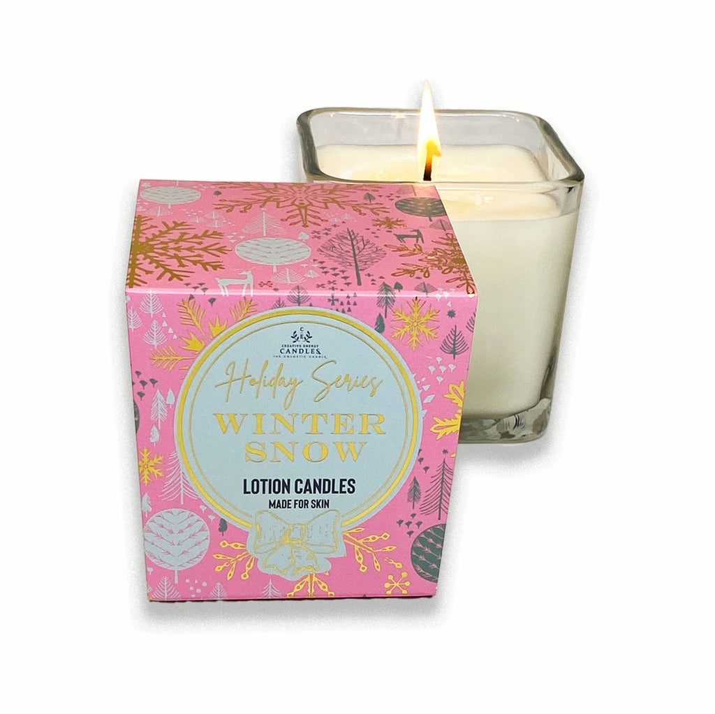 Winter Snow ~ Soy Lotion Candle