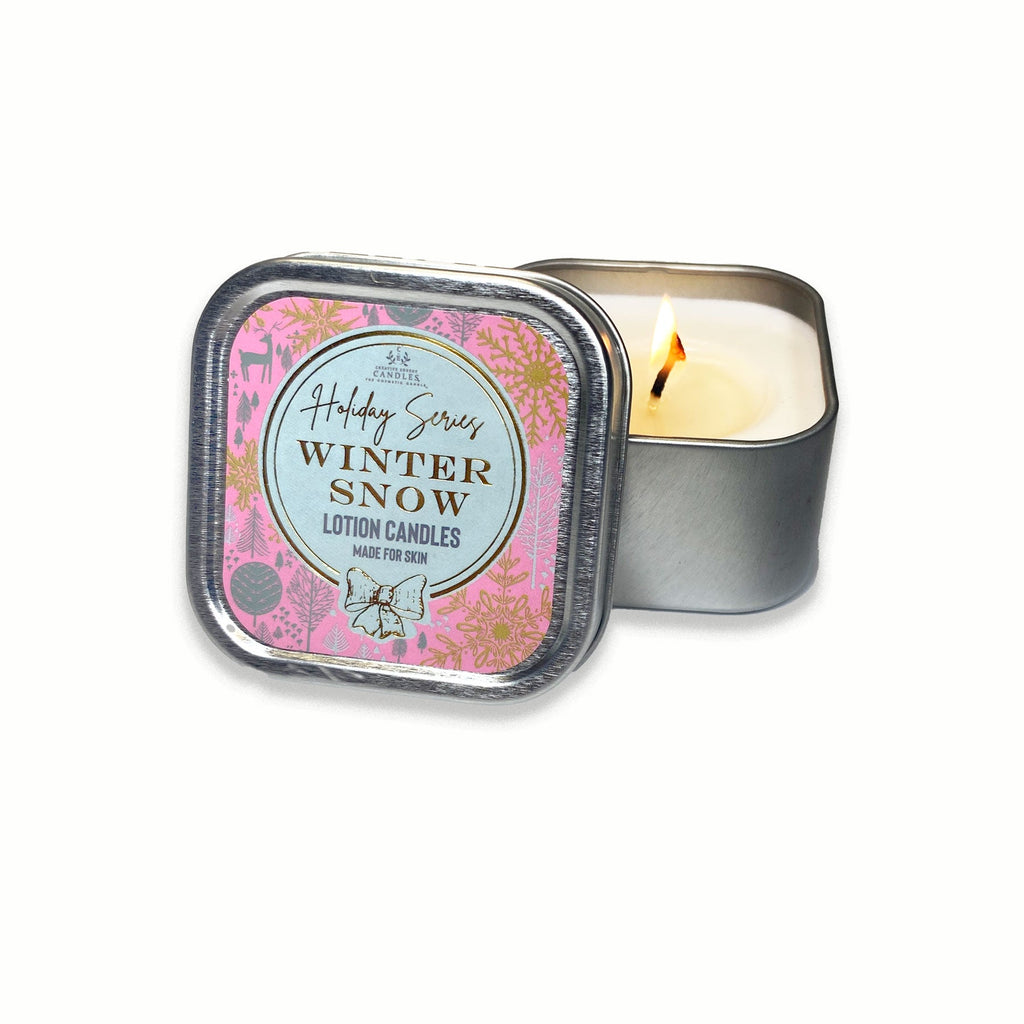 Winter Snow ~ Soy Lotion Candle